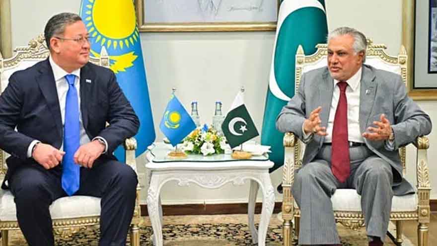 Pakistan, Kazakhstan vow to enhance regional connectivity