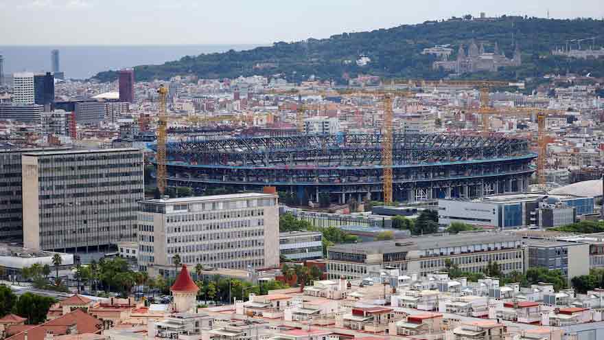 Barca to play home opener at training ground as Camp Nou not ready