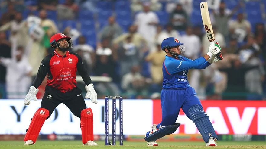 Afghanistan thrash Hong Kong in Asia Cup opener