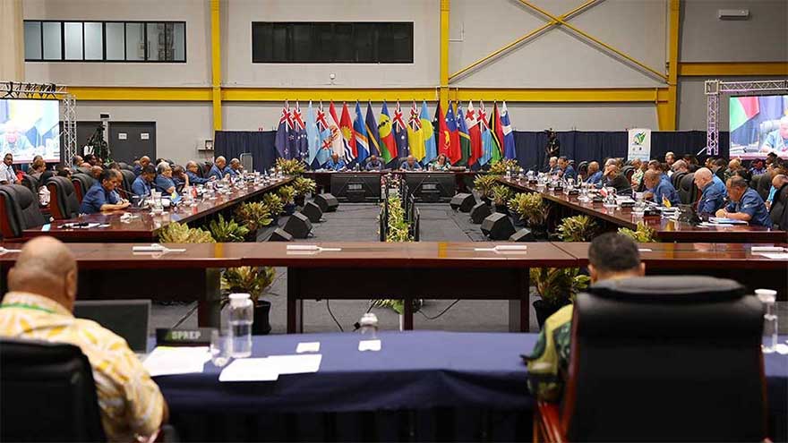 Pacific Islands leaders hold summit clouded by China tensions