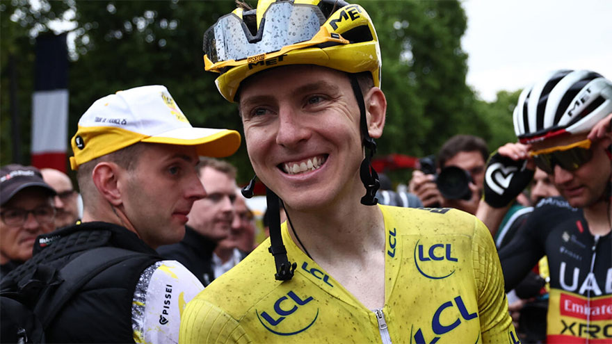 Rested Pogacar warms up for world championships in Canada