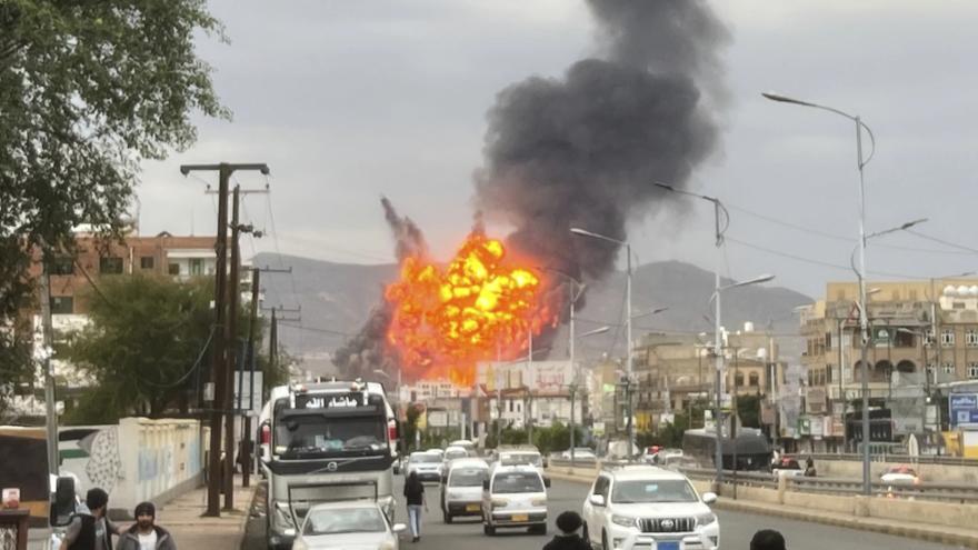 Israeli airstrikes on Yemen kill at least 35, Houthi officials say