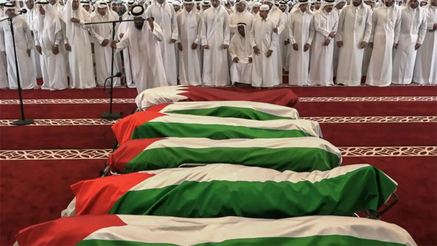 Hamas says US 'accomplice' in Israel Qatar attack as funerals held