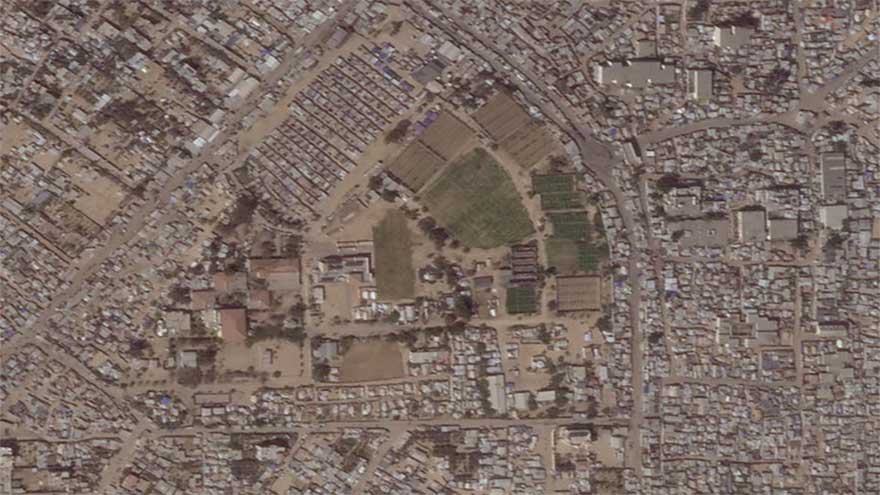 Overcrowded camps force Palestinians back to Gaza City danger