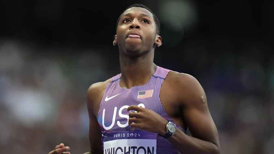 Olympic sprinter Erriyon Knighton gets 4-year ban for positive test for anabolic steroid