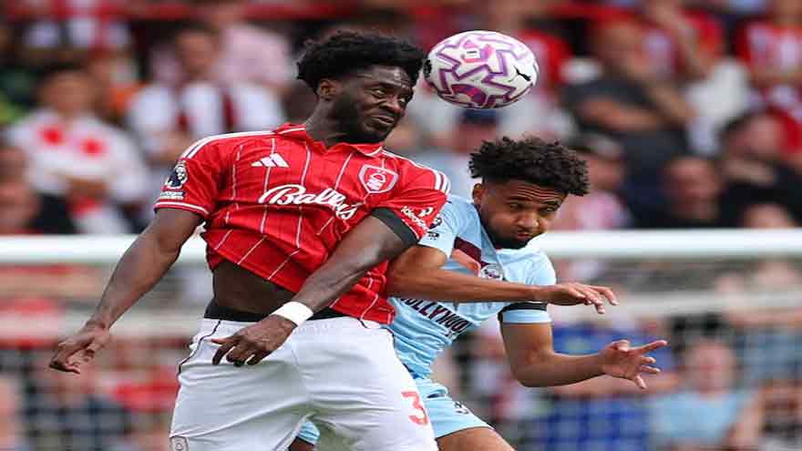 Forest defender Aina sidelined with hamstring injury suffered on Nigeria duty
