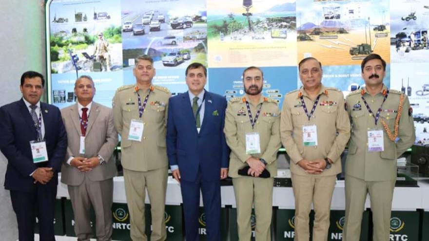 Pakistan's locally-built military technology gains global attention at DSEI 2025