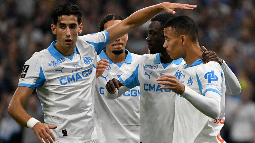 Greenwood among scorers as Marseille cruise to four-goal victory