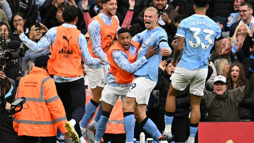 Haaland-inspired Man City inflict derby demolition on Man Utd