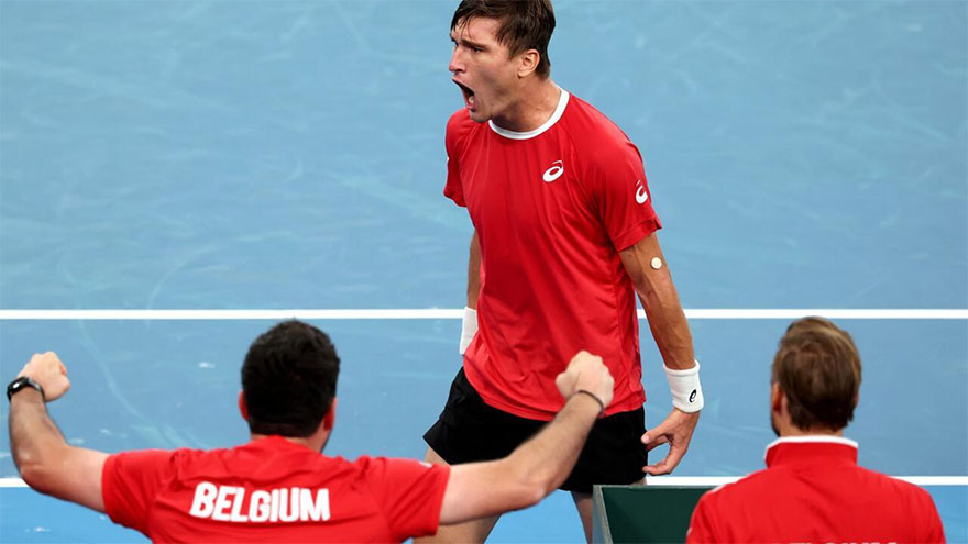 Australia stunned by Belgium, joining USA on Davis Cup scrapheap