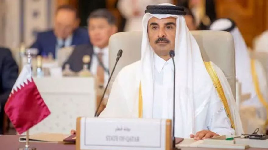 At Arab-Islamic summit, Qatar's Emir warns Greater Israel agenda threatens global peace