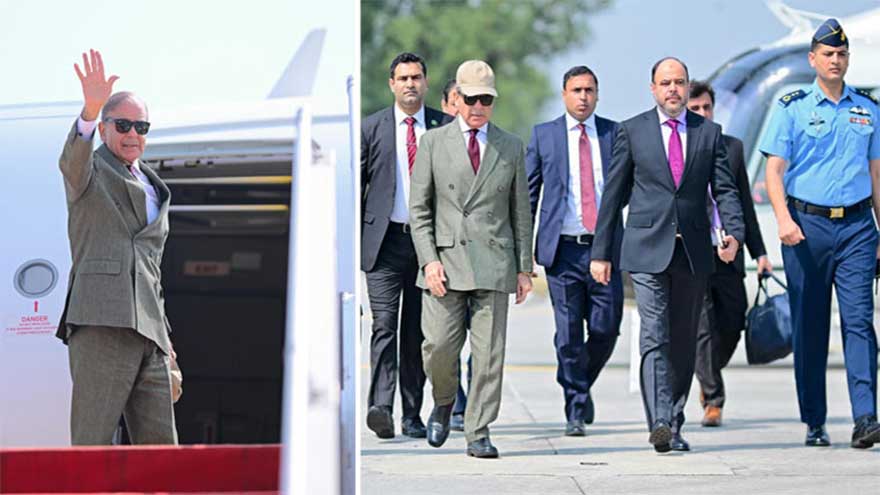 PM Shehbaz reaches Saudi Arabia as part of tri-nation tour