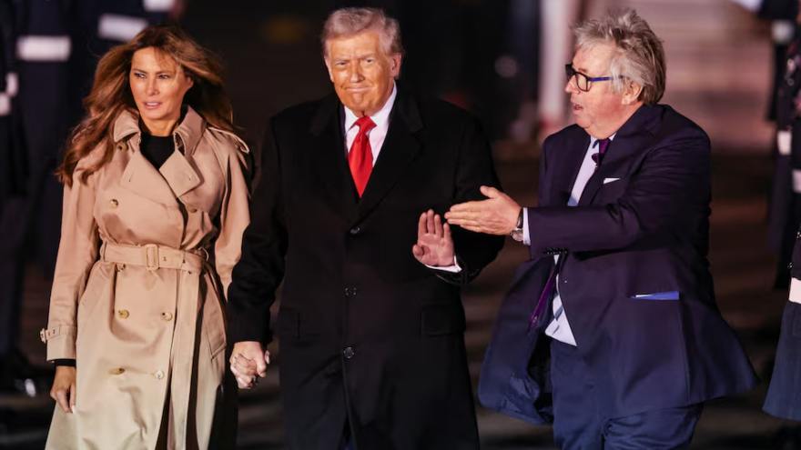 Trump begins historic state visit to UK amid pomp and protests