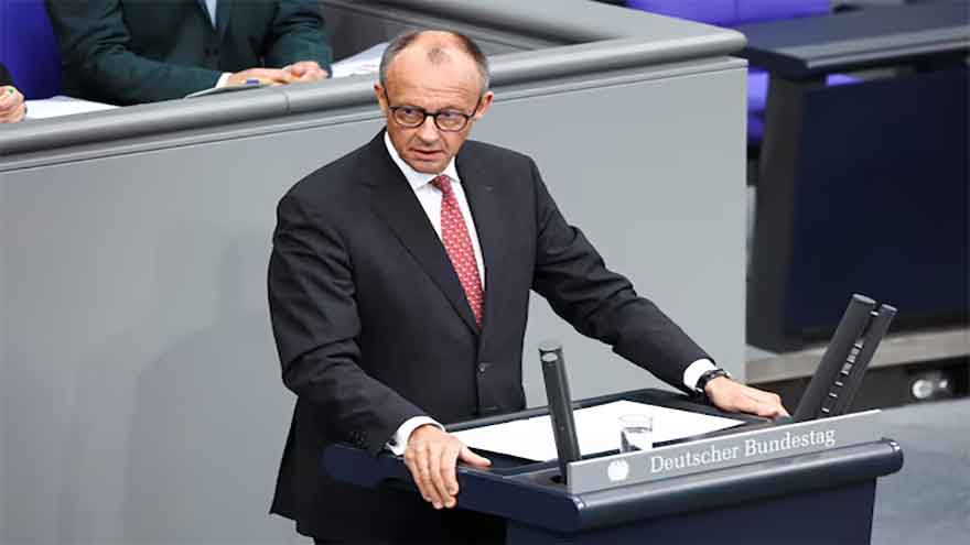 Germany's Merz accuses Putin of murder and trying to destabilise West
