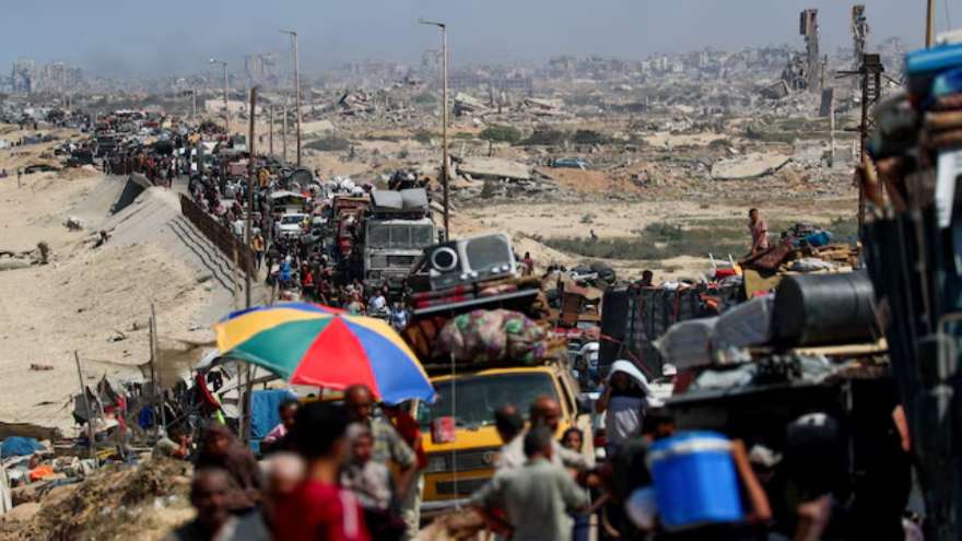 Israel opens new route out of Gaza City, death toll passes 65,000