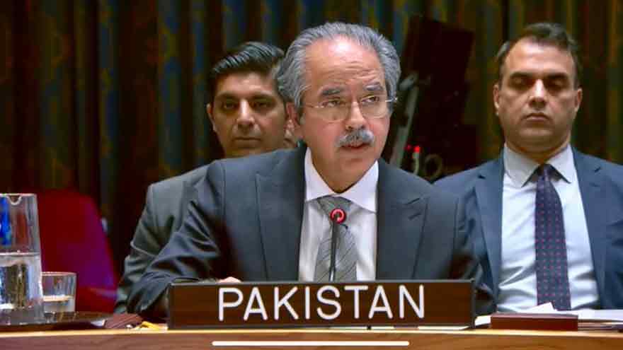 Terrorism emanating from Afghanistan remains 'gravest threat' to Pakistan, UN told