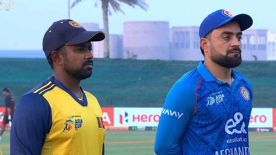 Afghanistan opt to bat first against Sri Lanka in Asia Cup 2025