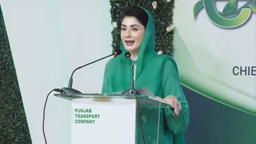 CM Maryam inaugurates e-buses project in Sargodha 