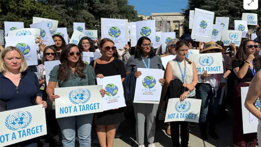 US, Israel criticise UN staff over Gaza war stance amid protests, documents show