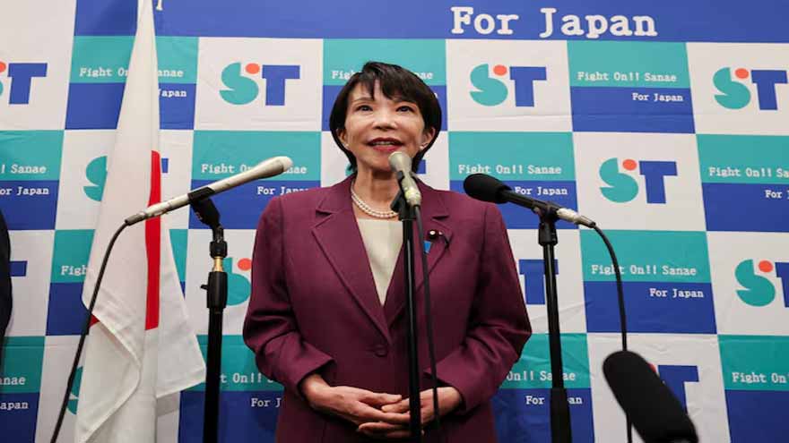 PM contender Takaichi vows fiscal expansion to make Japan a 'Rising Sun' again