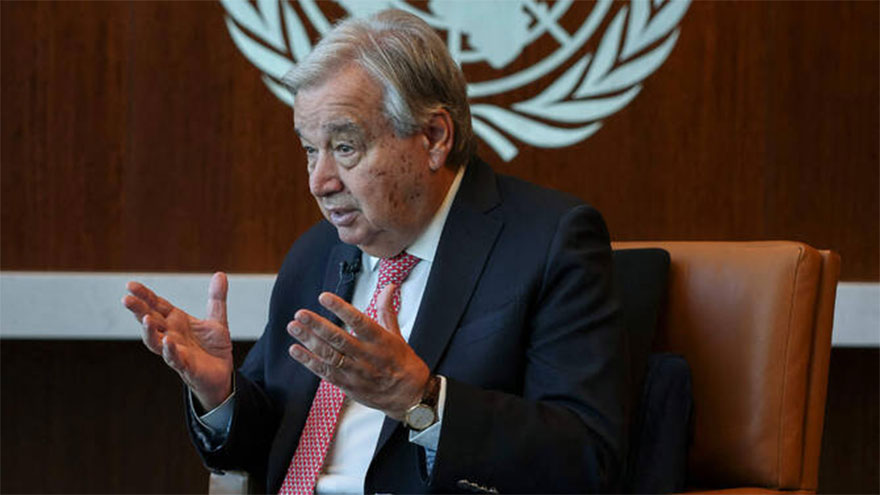 UN chief says world should not be intimidated by Israel over West Bank moves