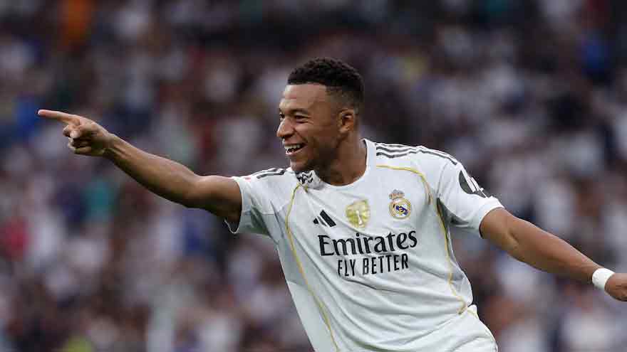 Militao and Mbappe strike as Real Madrid maintain perfect start