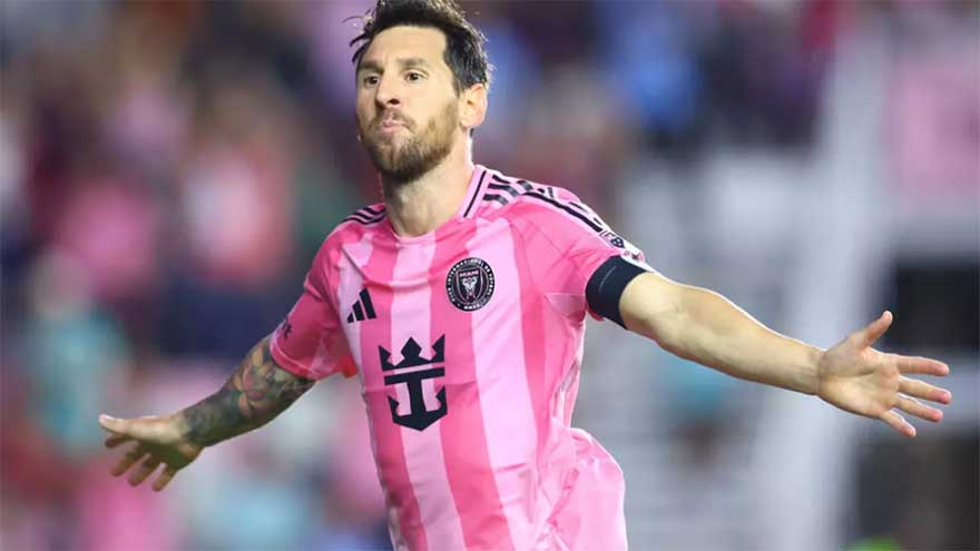 Messi brace lifts Miami in 3-2 MLS win over DC United