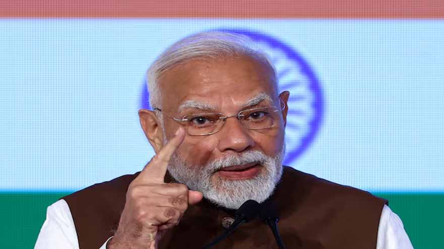 Modi urges Indians to get rid of foreign products amid strained US ties