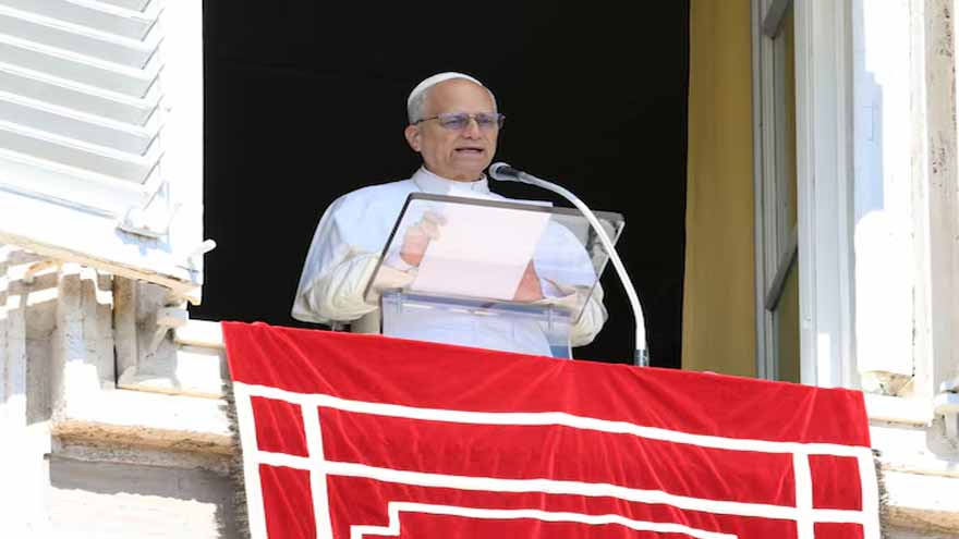 Pope Leo decries 'forced exile' of Gaza civilians