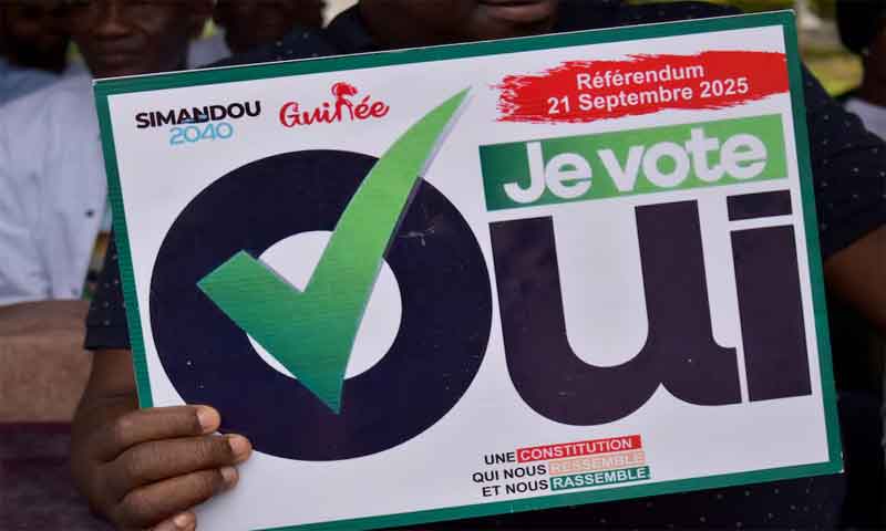 Guinea votes in referendum that could let coup leader run for president