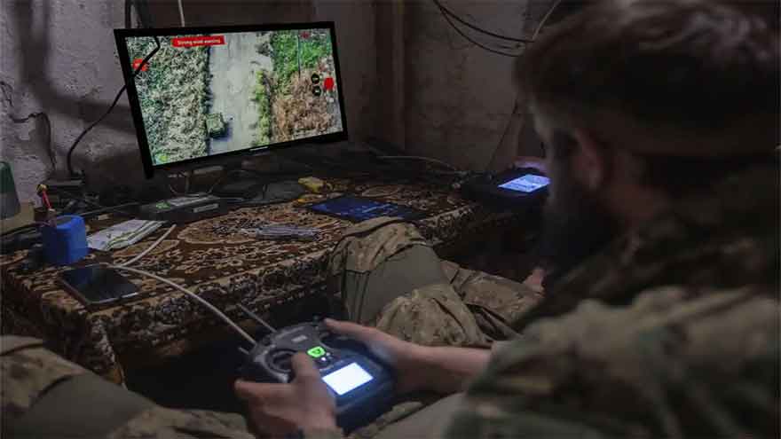 Ukraine uses remote-controlled vehicles for dangerous missions to protect soldiers