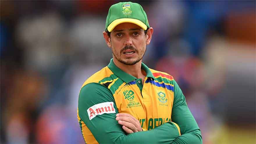 De Kock makes U-turn on ODI retirement, named in South Africa squad against Pakistan