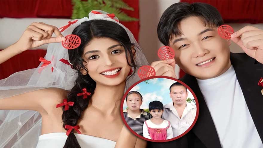 Pakistani girl adopted by Chinese couple becomes influencer and marries fan