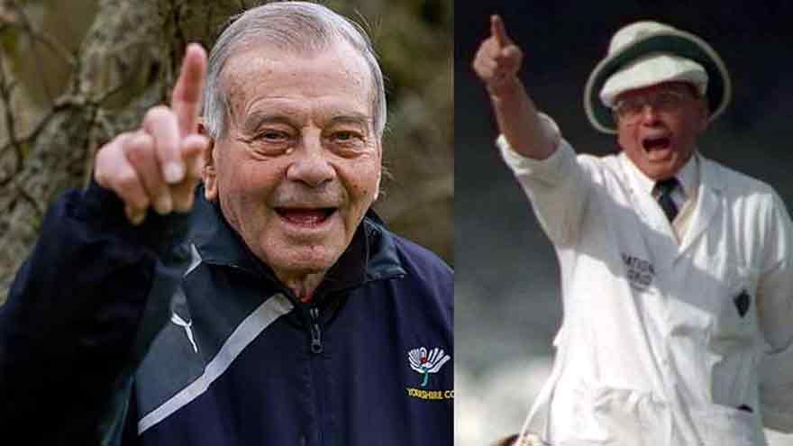 Legendary cricket umpire Dickie Bird passes away at 92