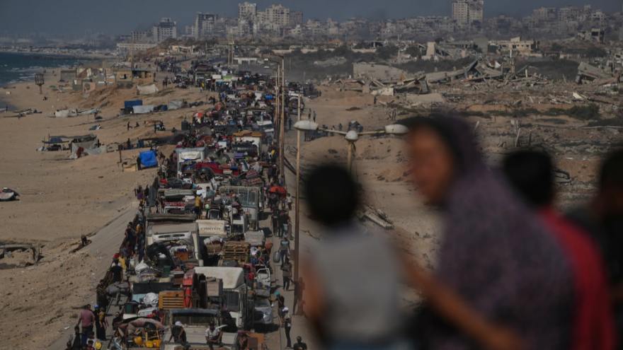 Israel destroys evacuated health center in Gaza City, medics say