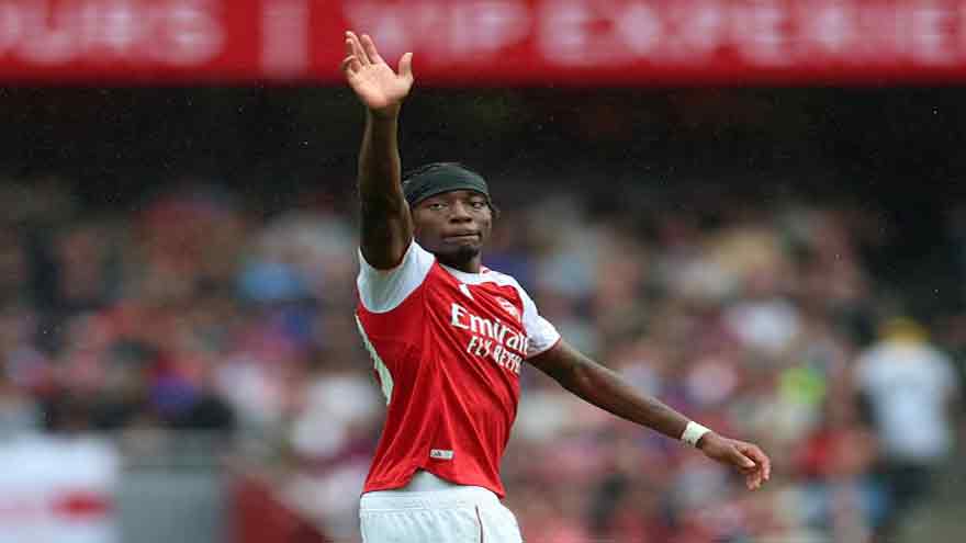 Arsenal's Madueke sidelined for 'a few weeks' due to knee injury, Arteta says