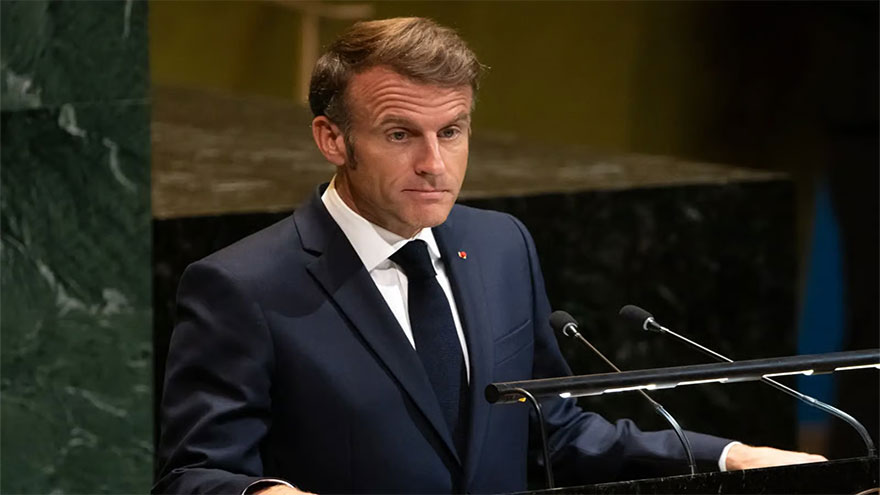 France's Macron warns against 'survival of the fittest' in world affairs