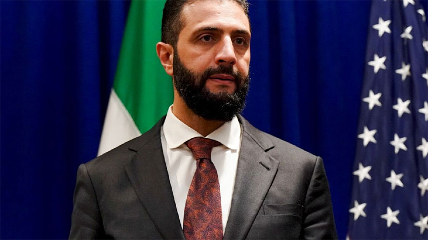 New Syria leader warns of regional tumult without Israel deal