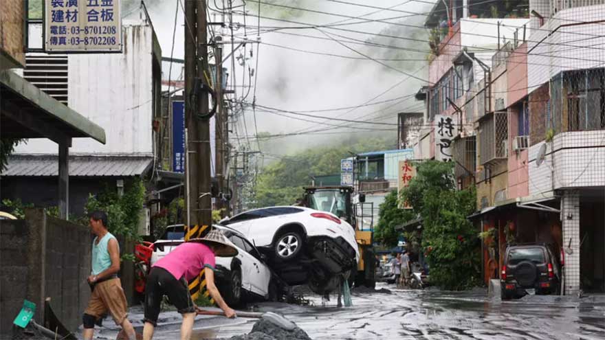 14 killed, 152 missing in Taiwan after barrier lake burst