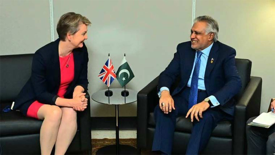 Pakistan, UK vow to enhance cooperation in diverse sectors