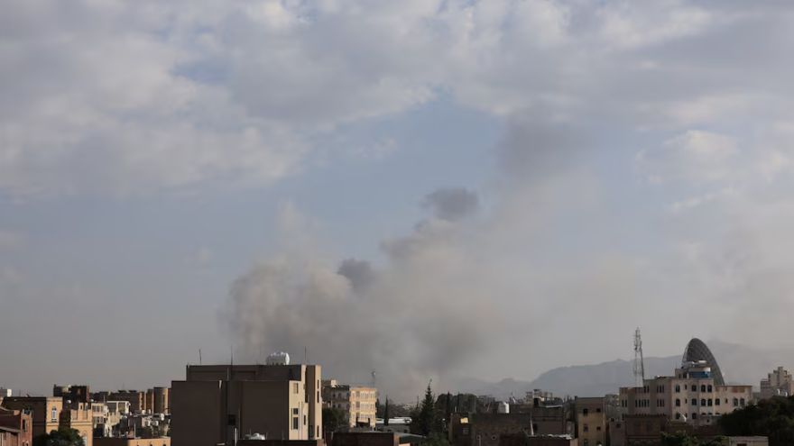 Israel strikes Yemen's Sanaa a day after Eilat drone attack
