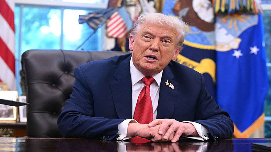 Trump vows to block Israeli annexation of West Bank ahead of Netanyahu visit