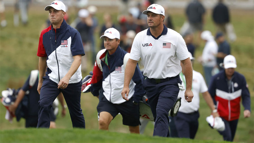 DeChambeau-Thomas to face Rahm-Hatton in Ryder Cup opener
