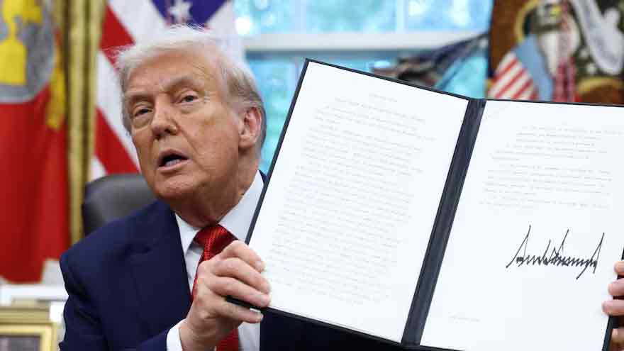 Trump signs order declaring TikTok sale ready and values it at $14 billion