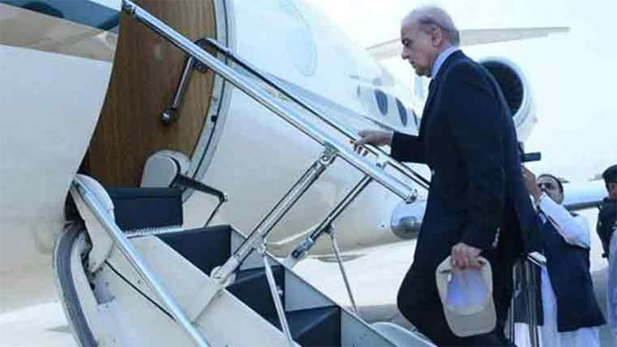 PM Shehbaz departs for Geneva after completing US visit