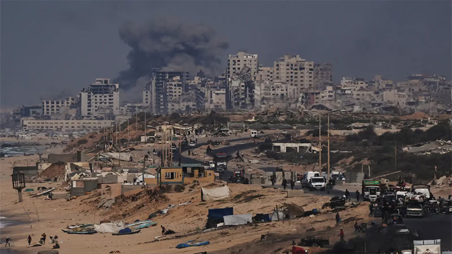 Civil defence says 50 killed in Gaza as Netanyahu vows to 'finish job' against Hamas