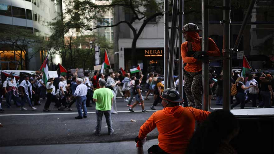 Netanyahu visit sparks New York City protests