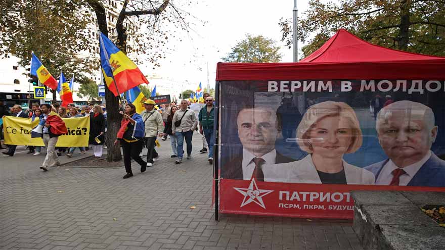 Moldova bans another pro-Russian party from Sunday's vote