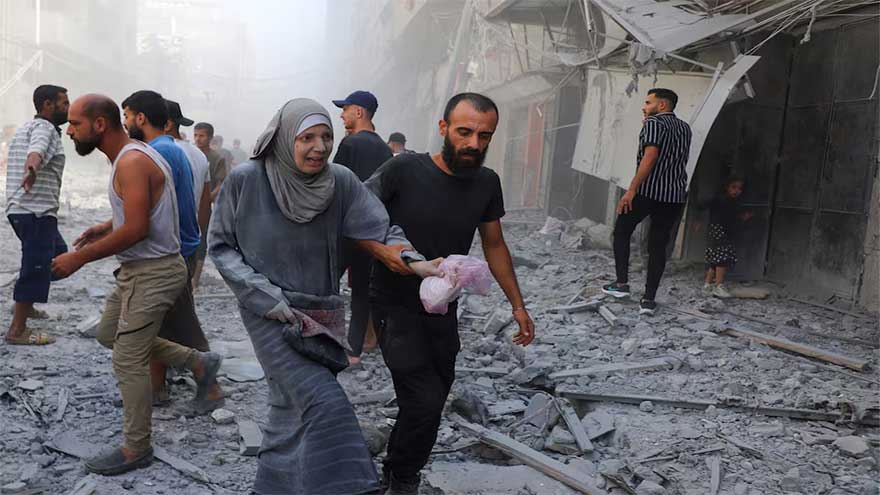 Hamas says it has not received Trump plan as Israel expands Gaza City assault