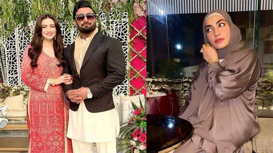 Singer Umair Jaswal reveals wife face on first wedding anniversary